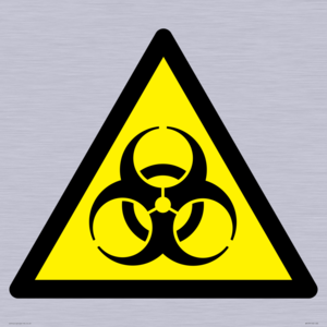 W009 Warning: Biological hazard